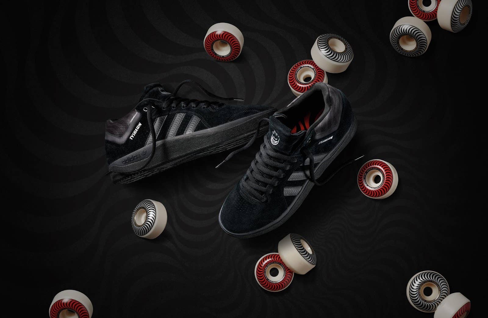 美品★adidas TYSHAWN X SPITFIRE 26.5㎝★アディダス adidas Tyshawn x Spitfire Shoe - Skateboarding