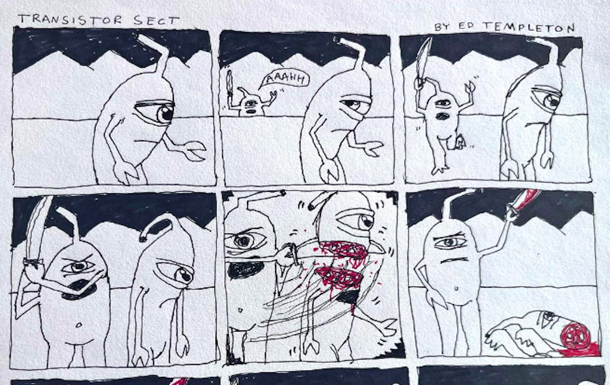 Look: Toy Machine Shares the First 'Transistor Sect' Comic From Ed