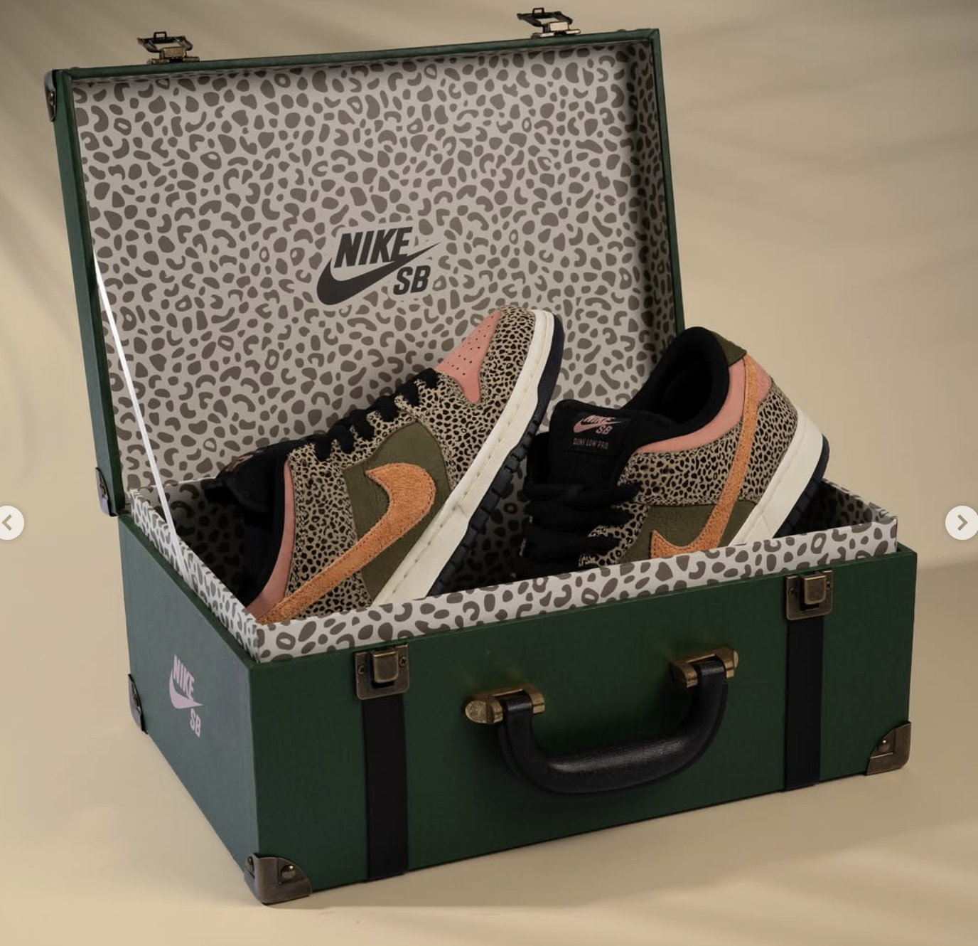 Nike SB Reveals Custom Safari Trunks Arts-Rec Dunk - Skateboarding