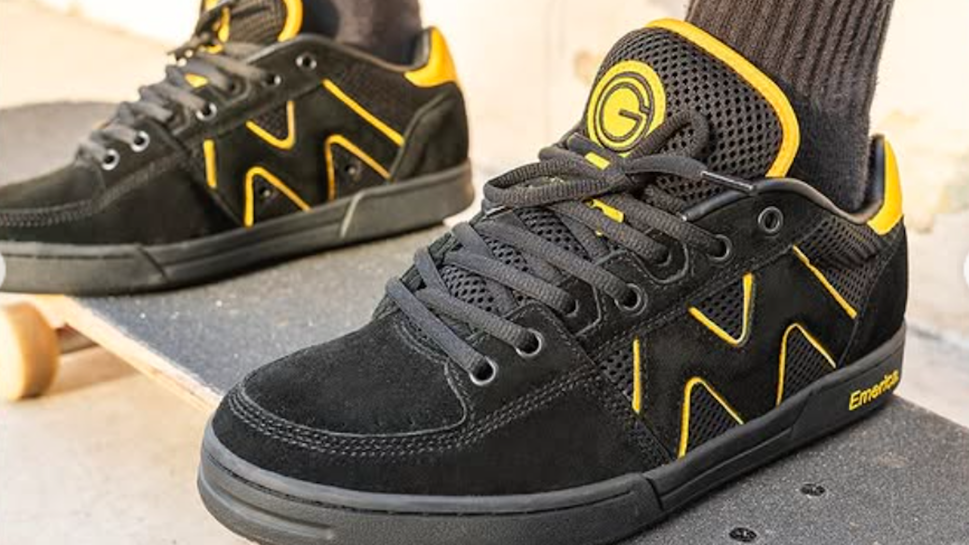 Emerica OG1 ブラック/イエロー First Look: Emerica Brings Back Classic Black/Yellow OG-1