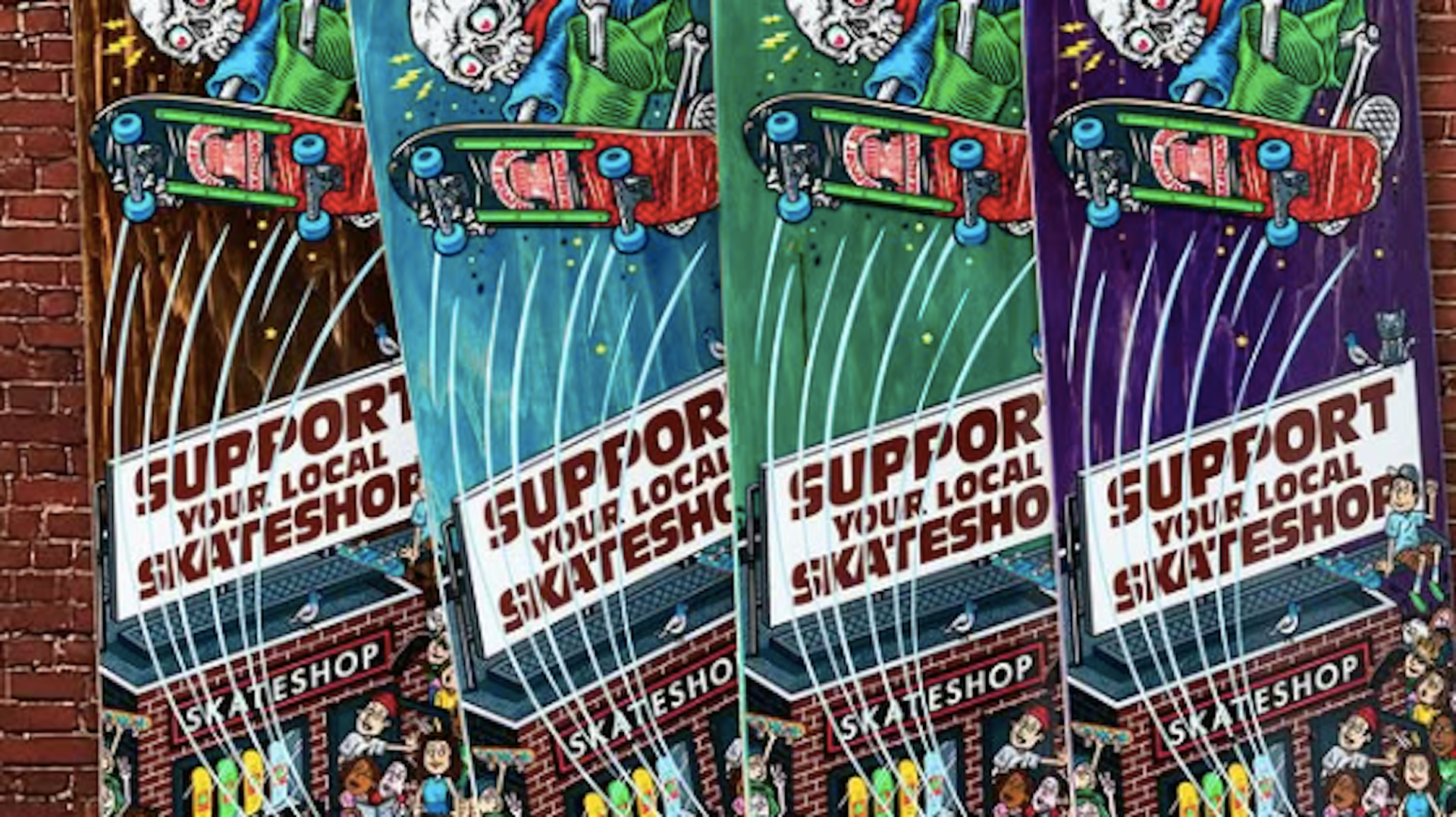 Skateshop Day Reveals the Official 2025 'Shopkeepers' Graphic by