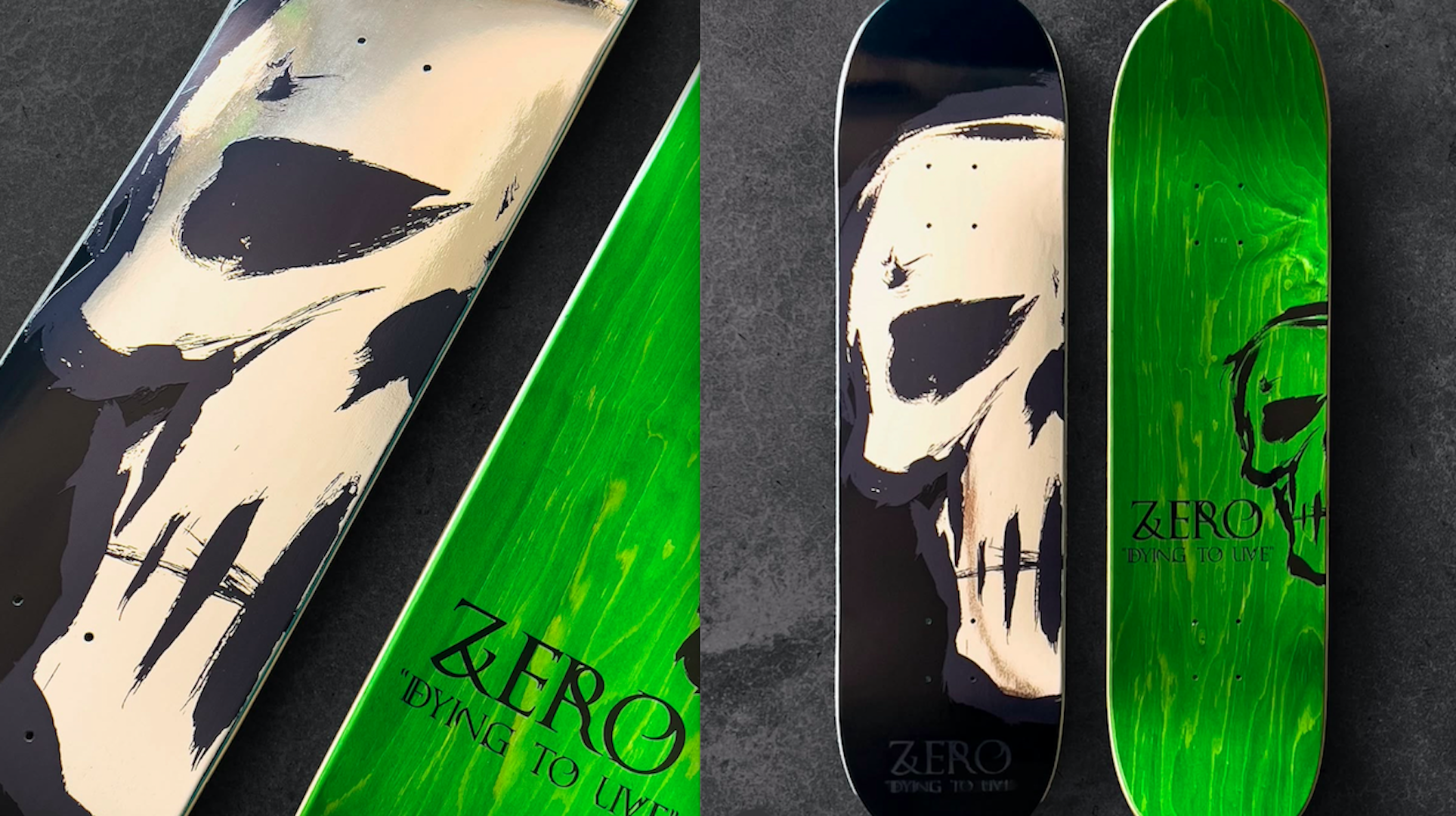 Zero Revives a Classic: Limited 'Dying to Live' Foil Skull Decks