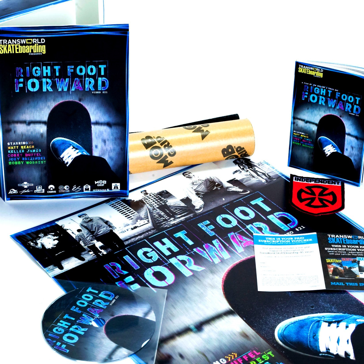 Right Foot Forward スケボーDVD Pre Order Limited-Edition Right Foot Forward Now