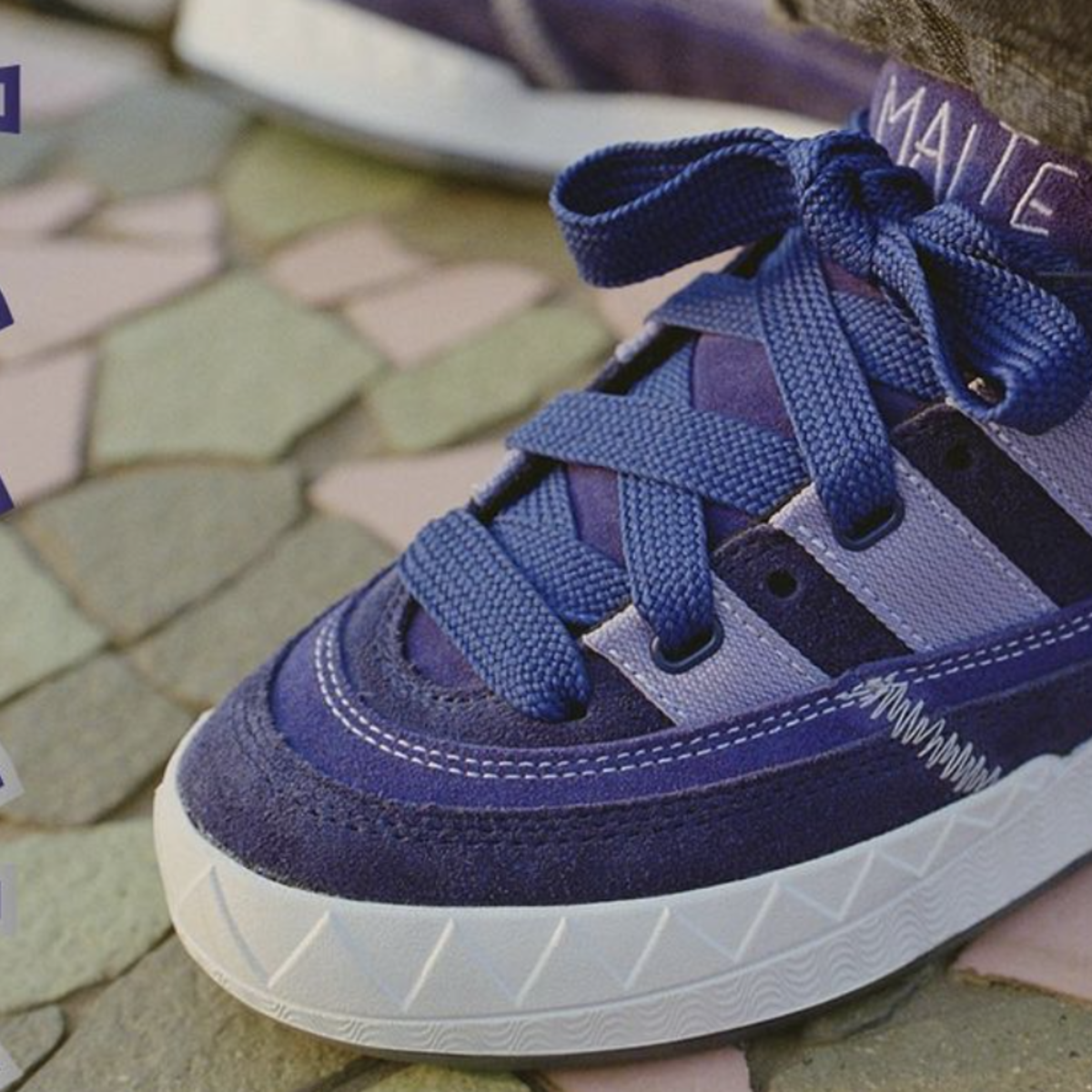 adidas ADIMATIC ×Maite Steenhoudt 27cm Adidas Adimatic Mid - (Maite) Victory Blue Magic Lilac Dark