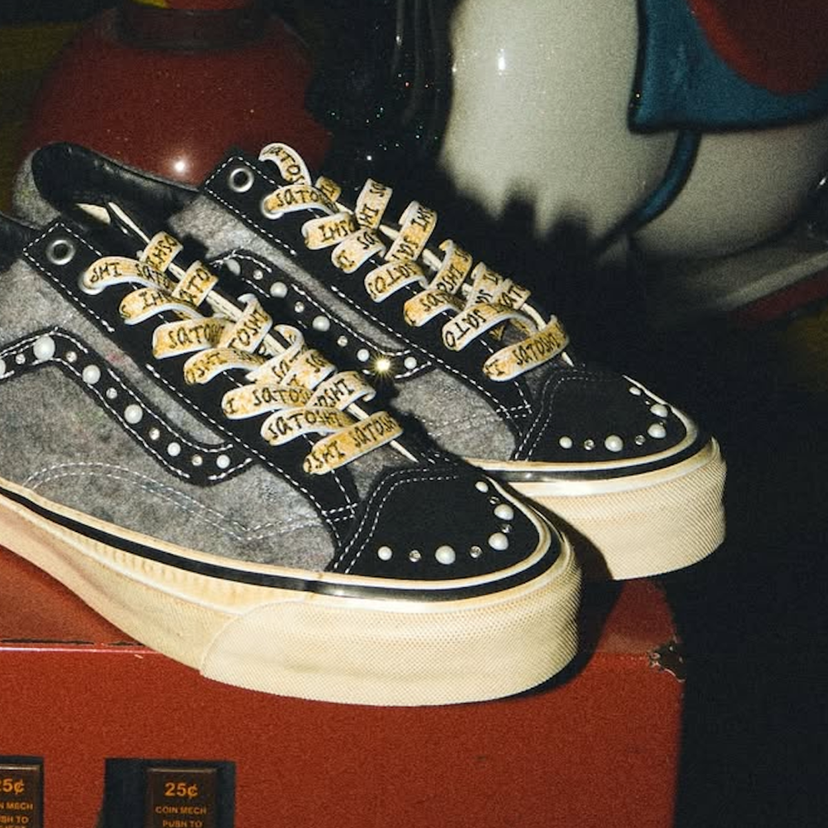Satoshi Nakamoto vans カスタム 27センチ Vans x Satoshi Nakamoto 'OTW Old Skool Reissue 36
