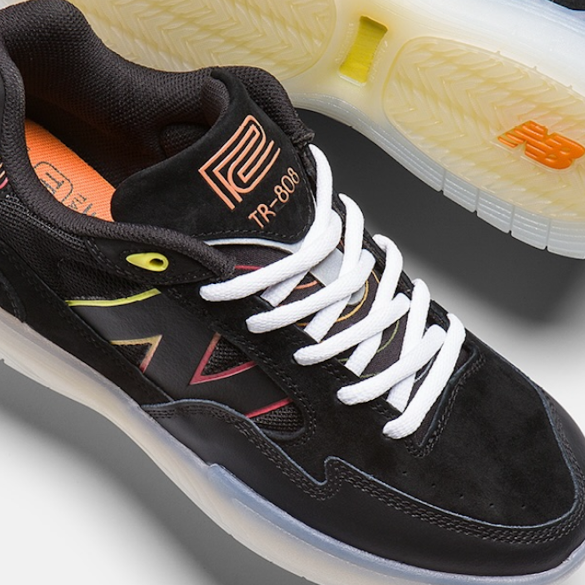 Roland × New Balance Numeric Tiago Lemos Roland New Balance Numeric Tiago Lemos 808 Black NM808ROB