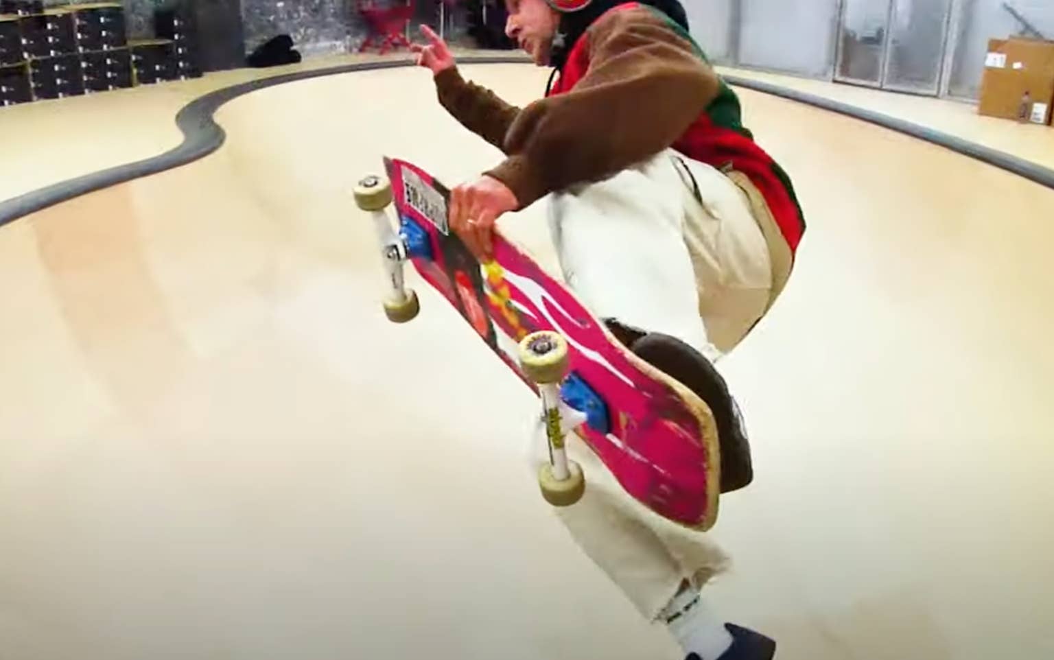 Skating the Supreme Brooklyn bowl with Mark Gonzales - Skateboarding