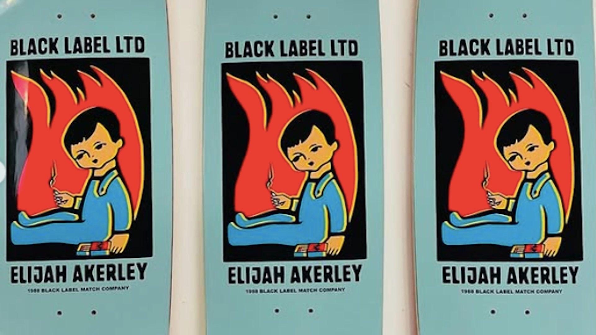 Black label Elijah AkerleyブラックレーベルElijah Akerley 9インチ