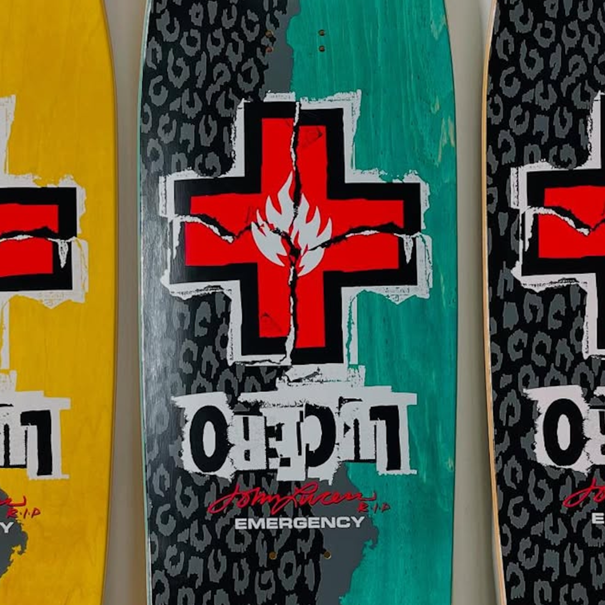 Bender）BLACK LABEL FIRE IT UP Deck Black Label Hassan Fire