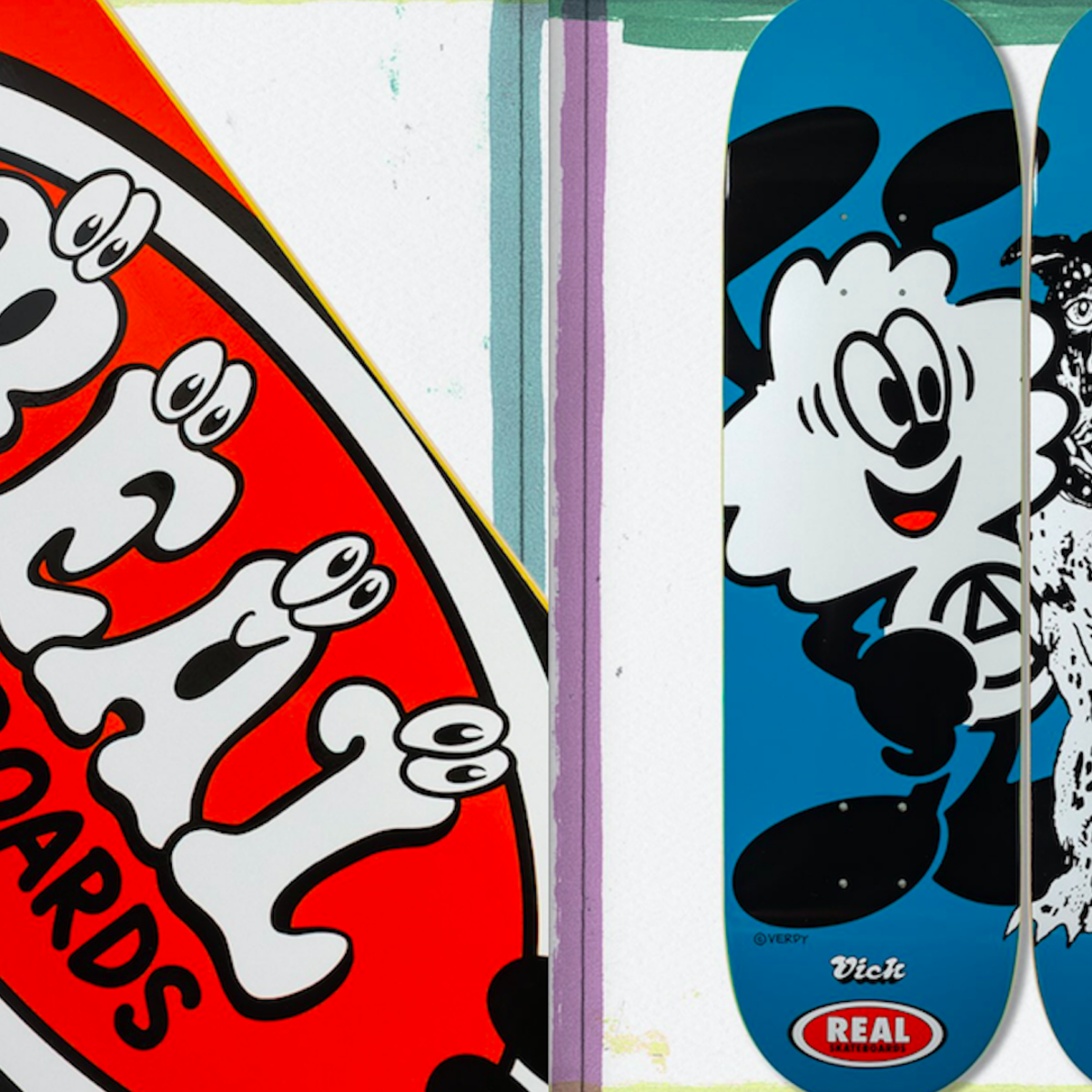 Real Skateboards x Ishod Wair Tap Verdy for Limited Skateshop Day