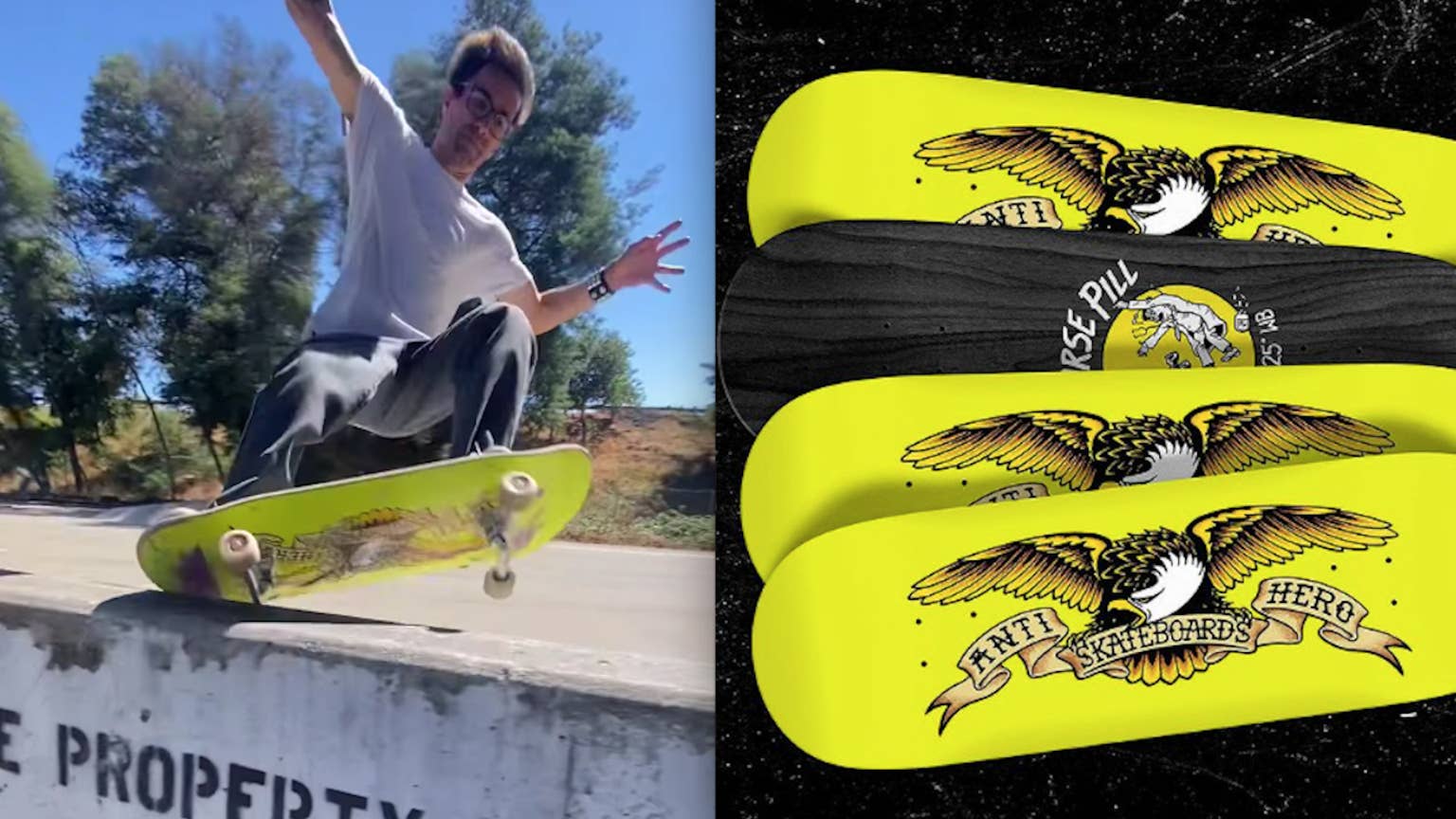 Antihero Reveals New 'Horse Pill' Deck Shape Now Available at Antihero Reveals New 'Horse Pill' Deck Shape Now Available at