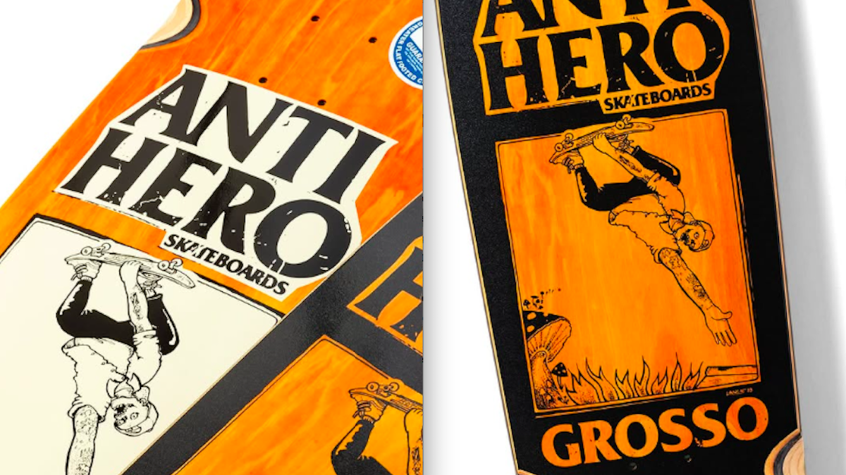 Lance Mountain x Anti Hero アート ポスター② 32.875 スポーツ