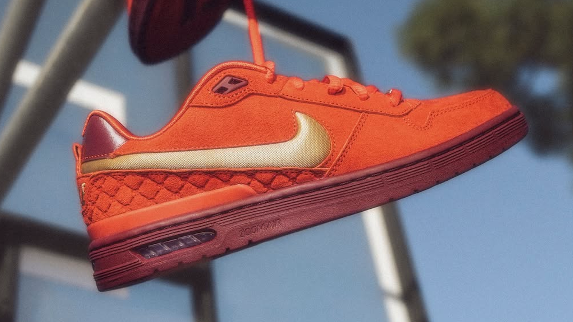 Look: Nike SB Paul Rodriguez Zoom Air Low 'Habanero Red' Begins