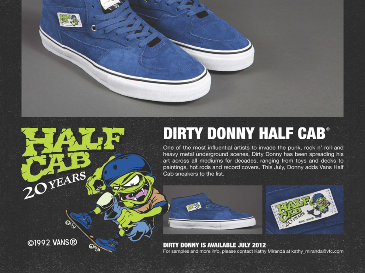 Vans 20th Anniversary Half Cab Artist Series, Dirty Donny