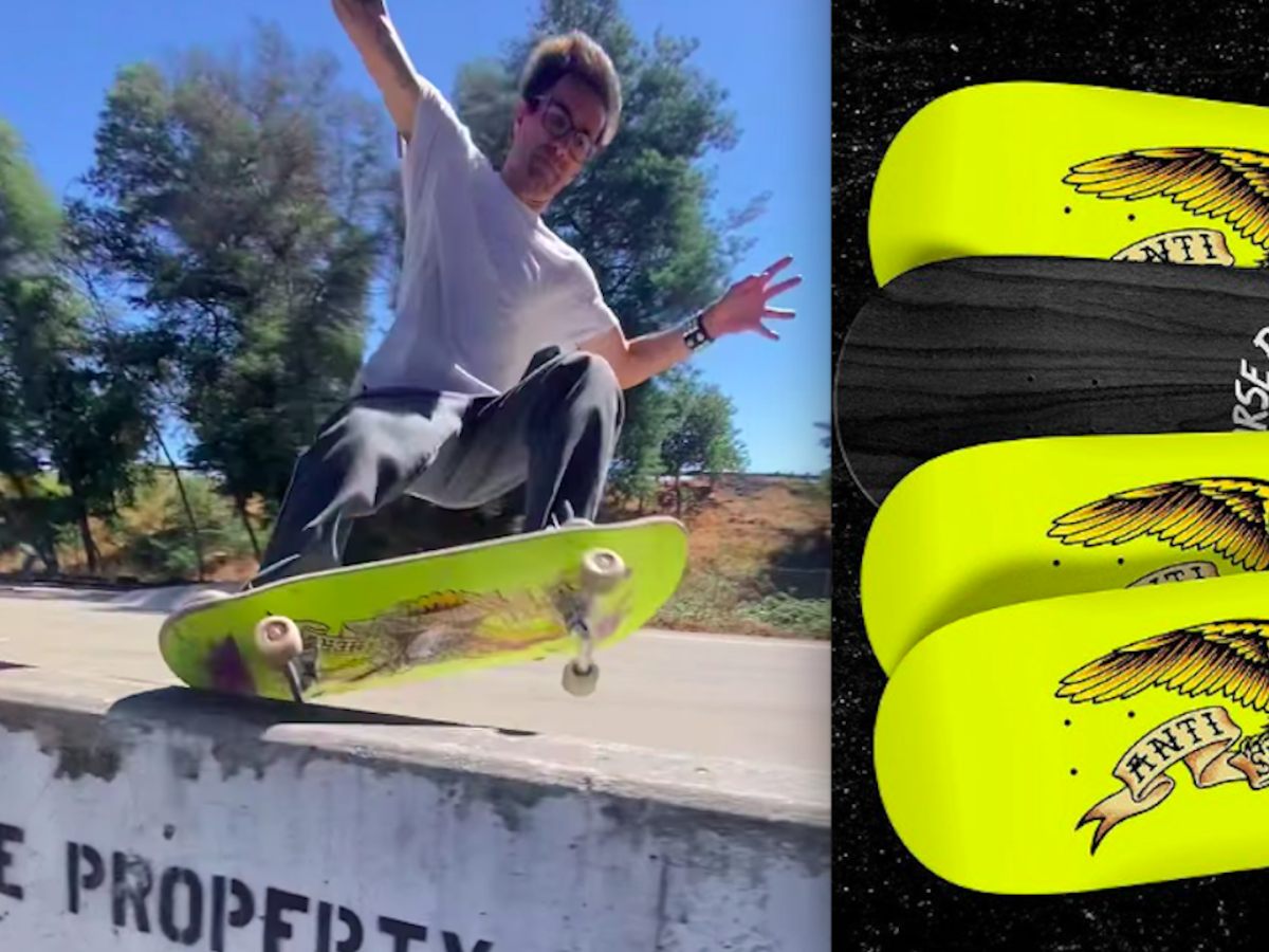 Antihero Reveals New 'Horse Pill' Deck Shape Now Available at