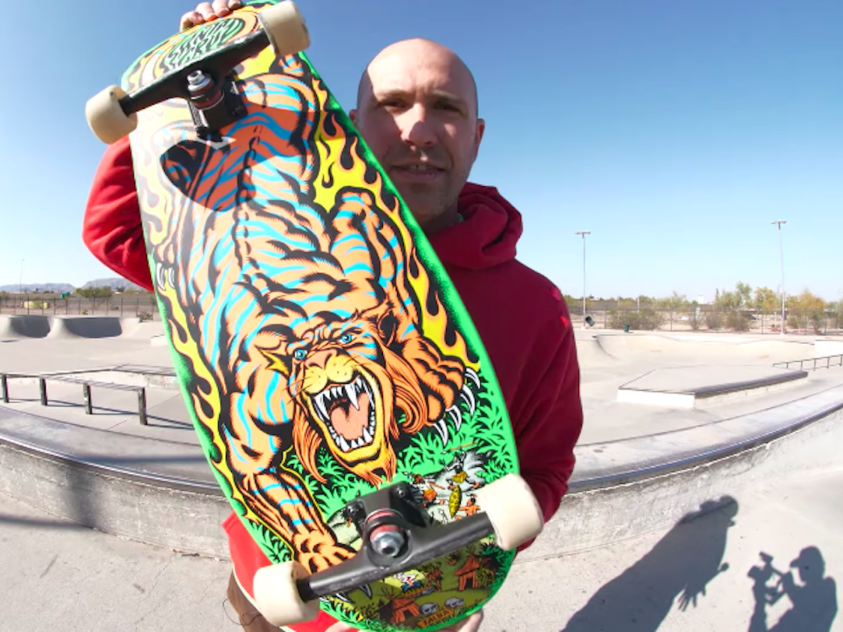 ★*★様 SANTA CRUZ Salba サルバタイガー スケートボード 80 Santa Cruz Salba Tiger Skateboard Deck 2021 Old School