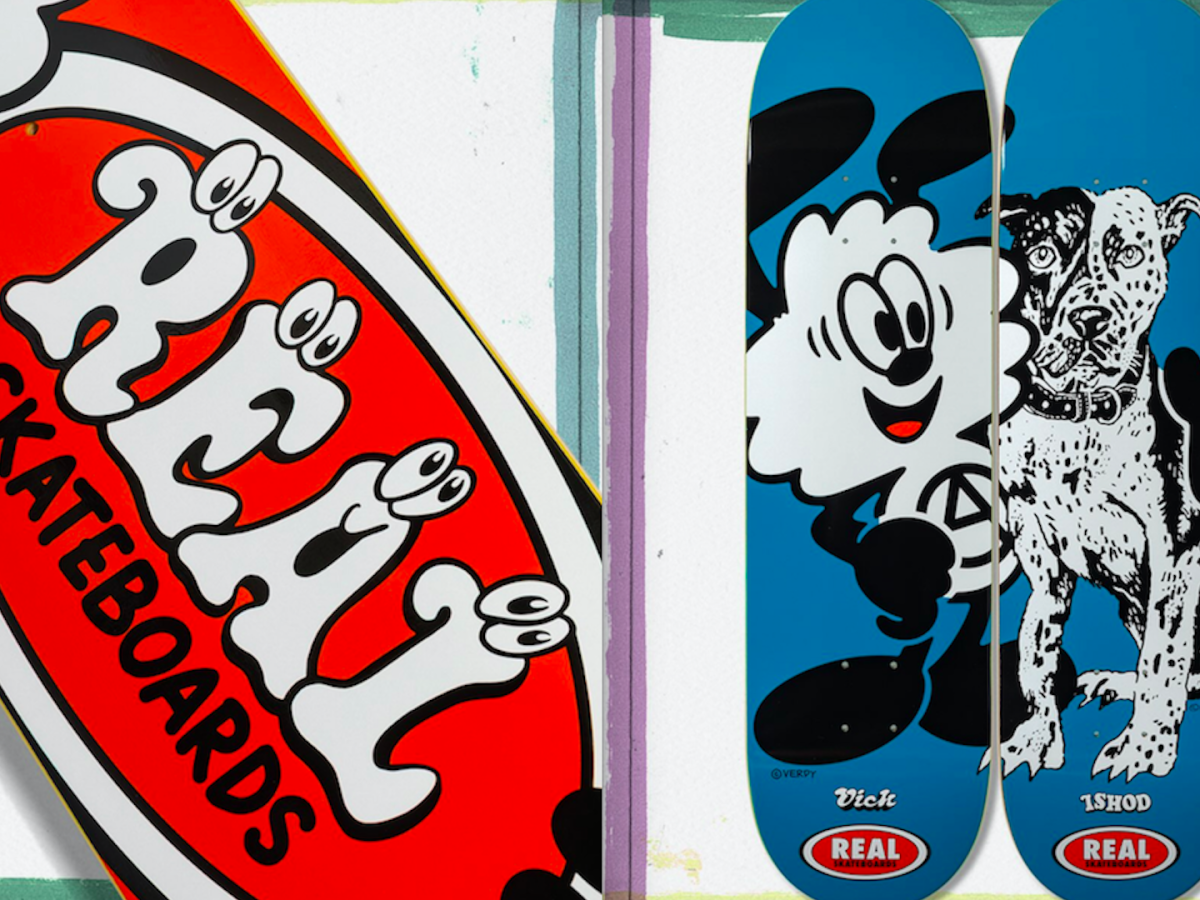 Real Skateboards x Ishod Wair Tap Verdy for Limited Skateshop Day