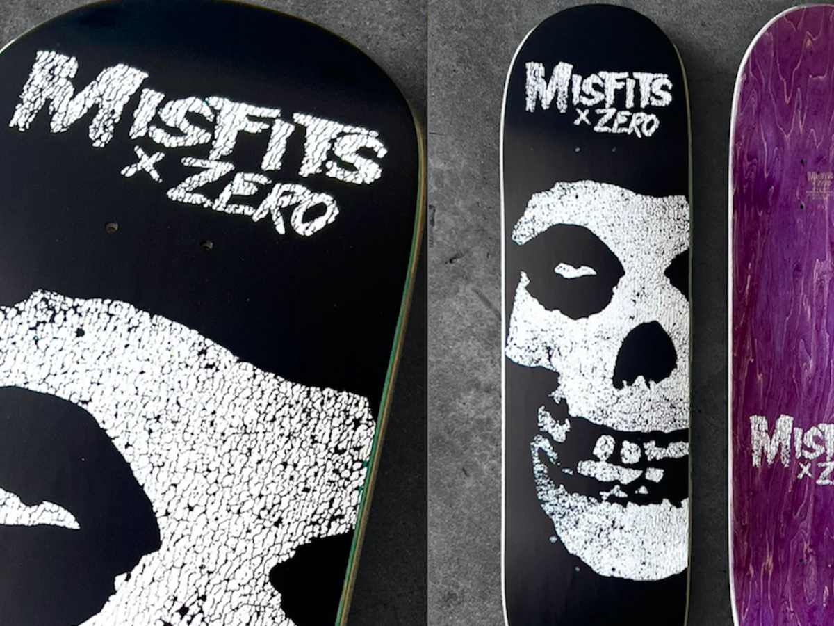Zero Skateboards Just Dropped a Vintage-Inspired Misfits