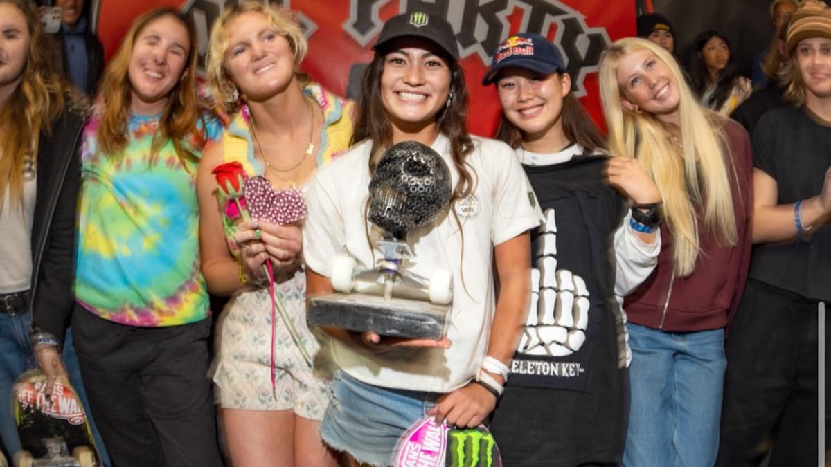 Australian Ripper Arisa Trew Officially Joins the Monster Skateboarding Team