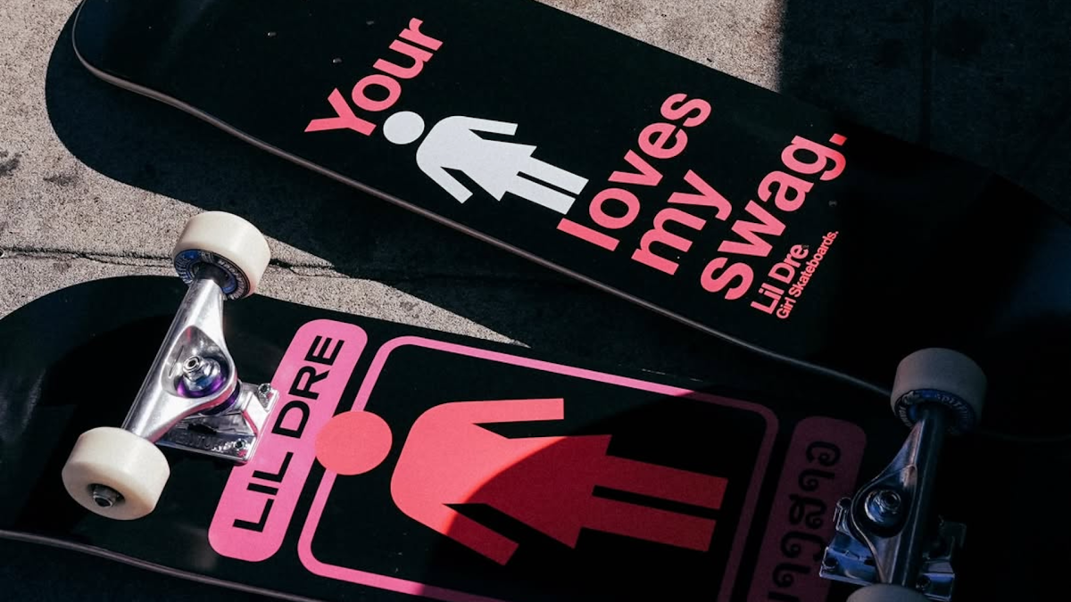 Girl Skateboards Turns Lil Dre Pro—New Part and Debut Graphic Seals the Deal