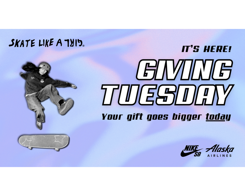 Skate Like a Girl Launches Giving Tuesday Push to Raise $30K — Here’s How to Help