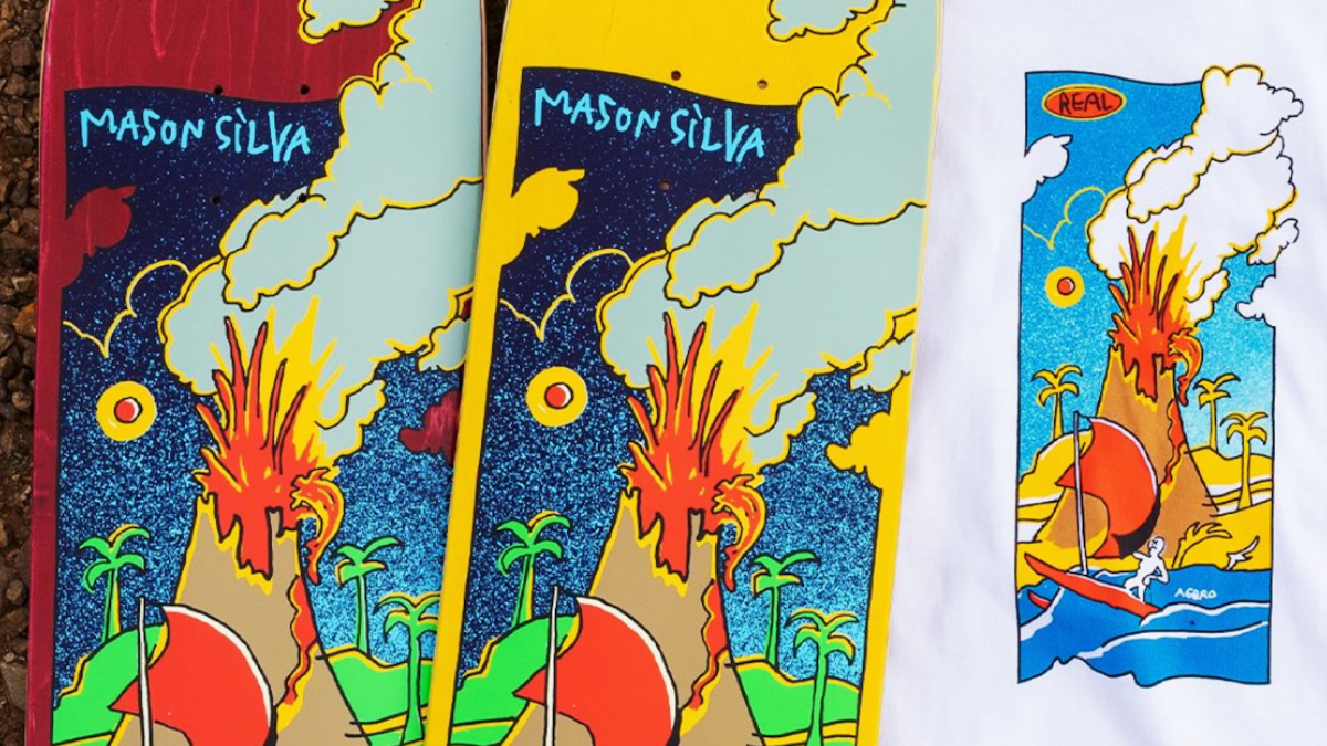 Real Skateboards Drops New Mason Silva Collection with Art by Mark Gonzales