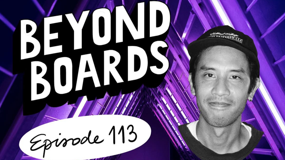 Jerry Hsu Talks Life, Skateboarding, and Sci-Fi Fantasy on Beyond Boards Podcast
