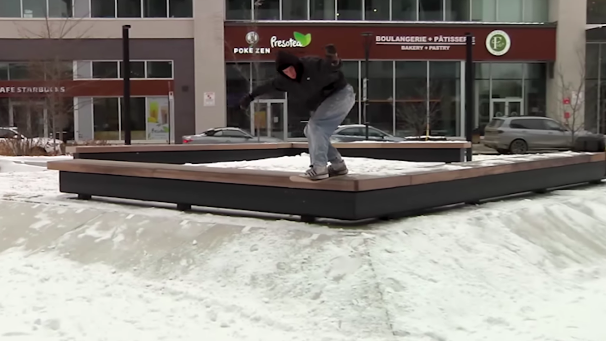 Morgan DT Blurs the Line Between Snow and Skate in New '365' Video Part