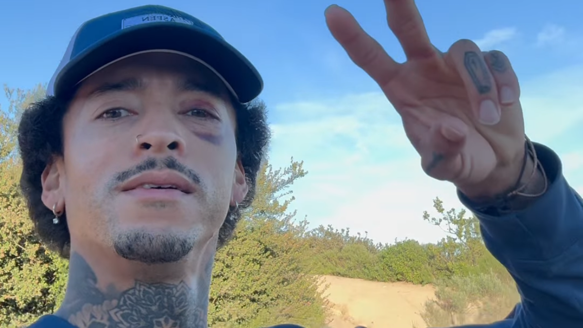 Olympic Skateboarder Nyjah Huston Opens Up About Fractured Skull (Video)
