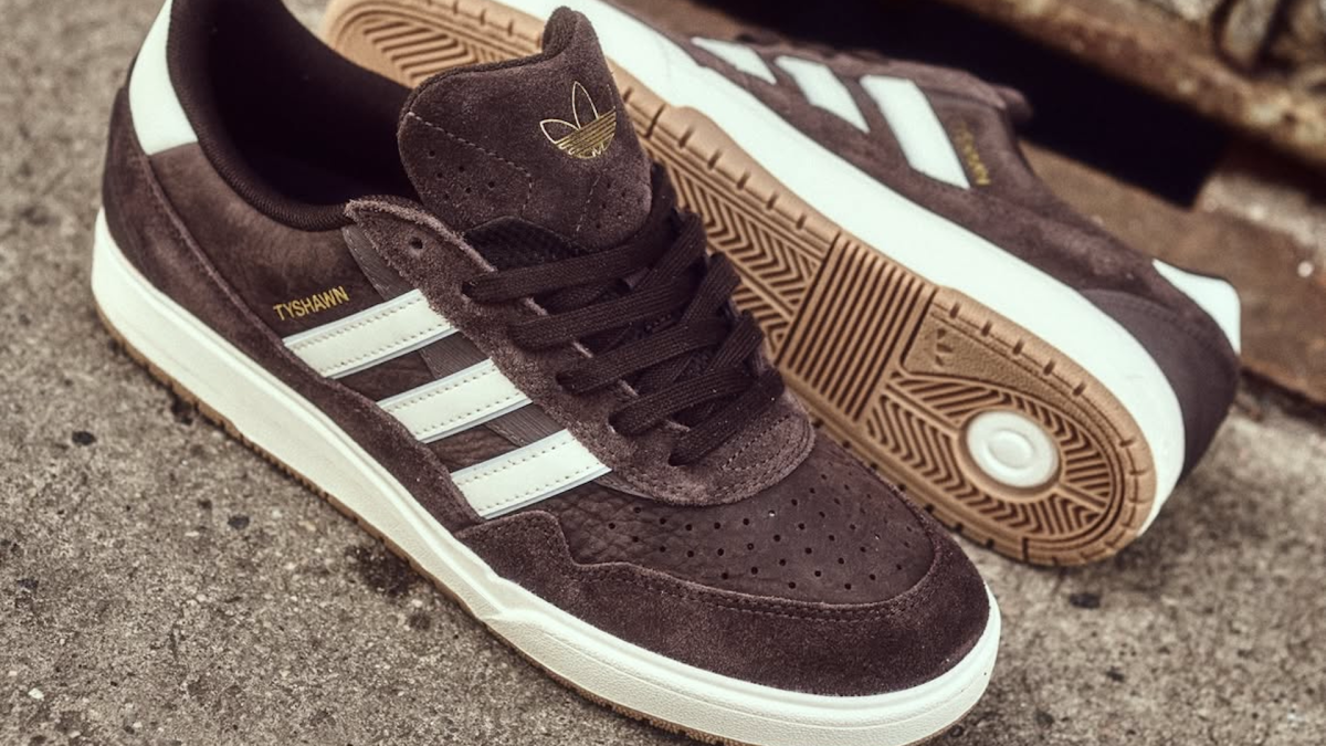 adidas Skateboarding Drops the Tyshawn II in 'Aurora Coffee/Off-White'