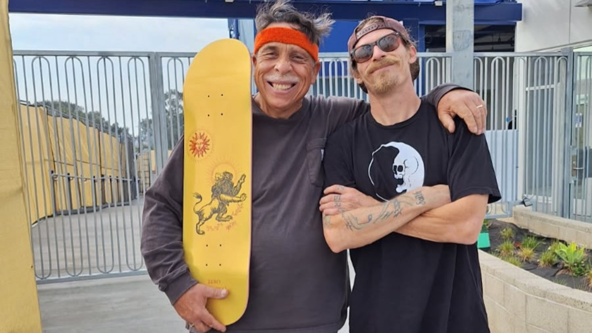 Tommy Sandoval Shares Touching Story Behind His New Zero Skateboards Graphic
