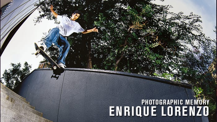Photographic Memory Enrique Lorenzo TransWorld SKATEboarding Magazine