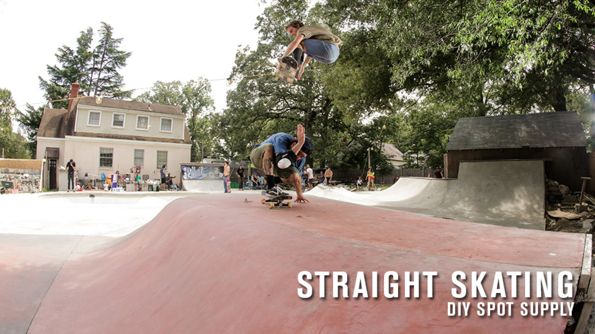 DIY Spot Supply Straight Skateboarding TransWorld SKATEboarding Magazine