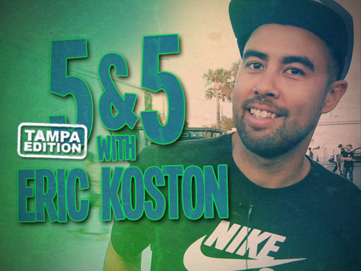 5&5 with Eric Koston - TransWorld SKATEboarding Magazine