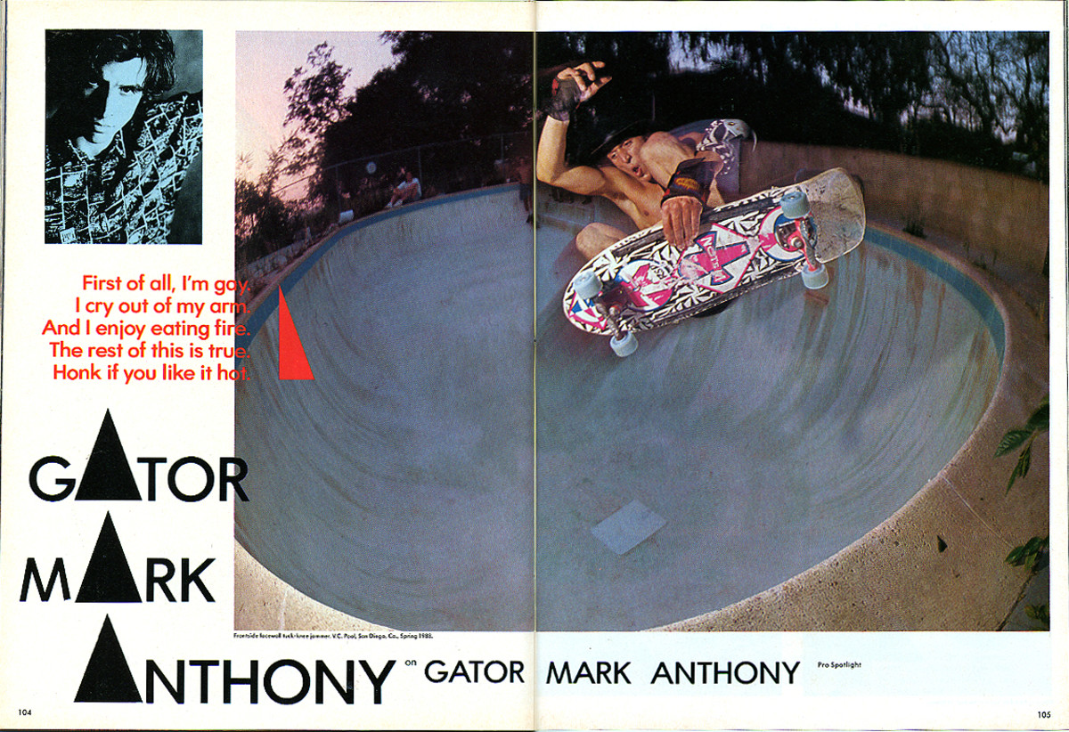Permanent Featuring Mark "Gator" - Skateboarding Magazine