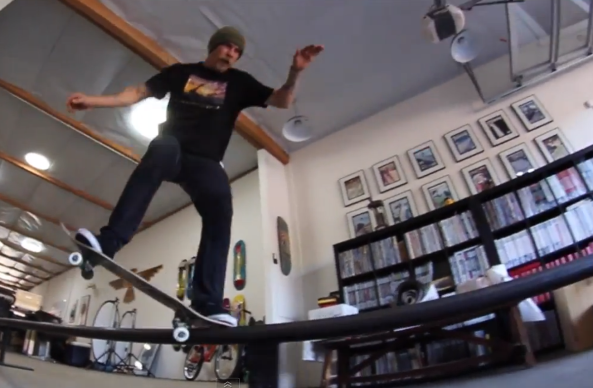 Tommy Sandoval Garage Days TransWorld SKATEboarding Magazine