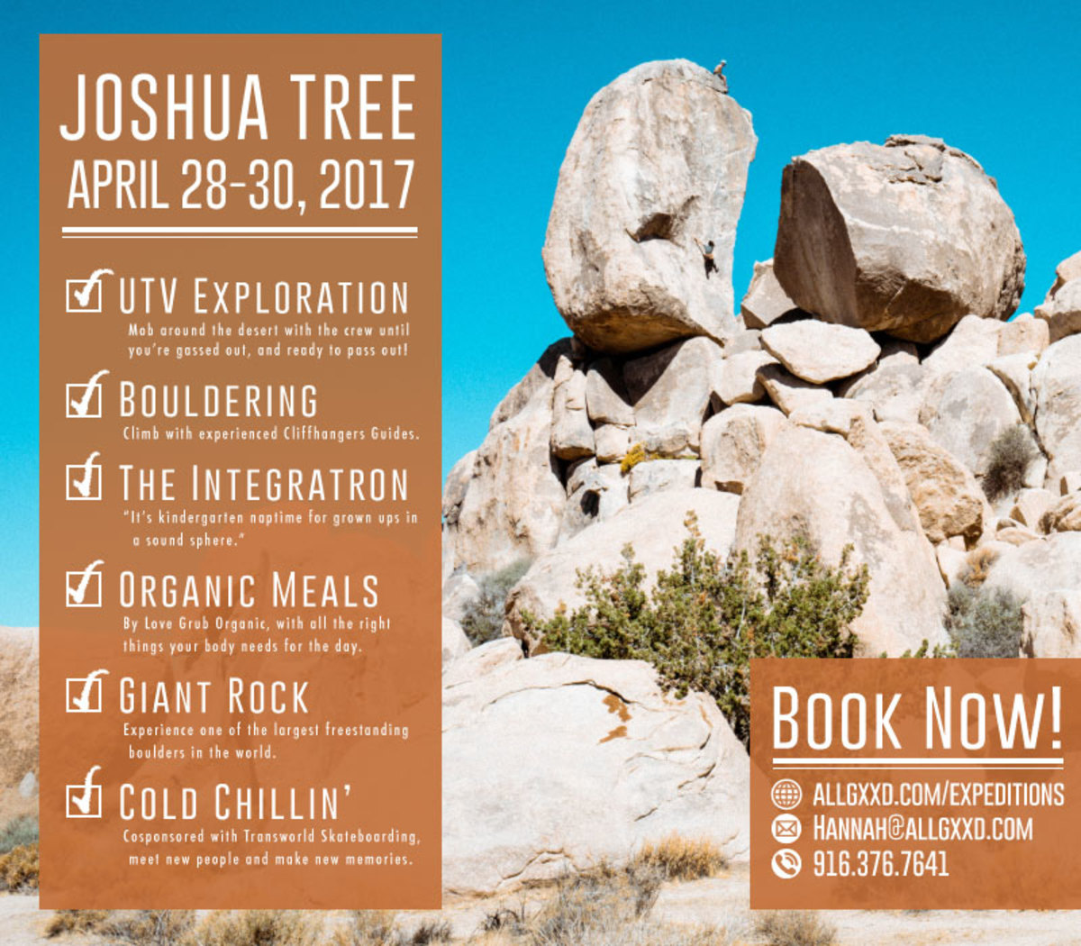 All Good Expeditions Bouldering Joshua Tree TransWorld SKATEboarding