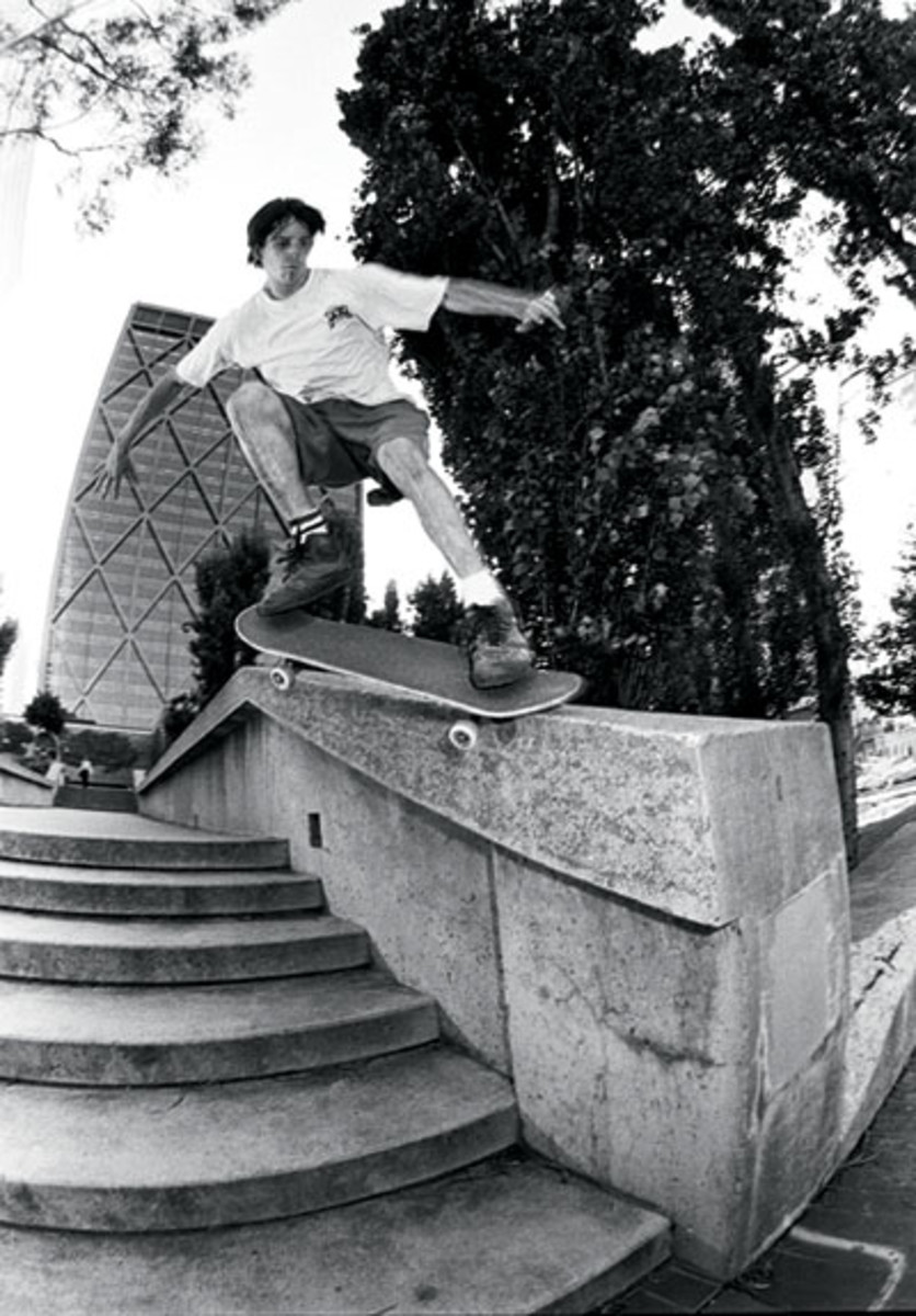 Back In The Day Hubba's First Grind TransWorld SKATEboarding Magazine