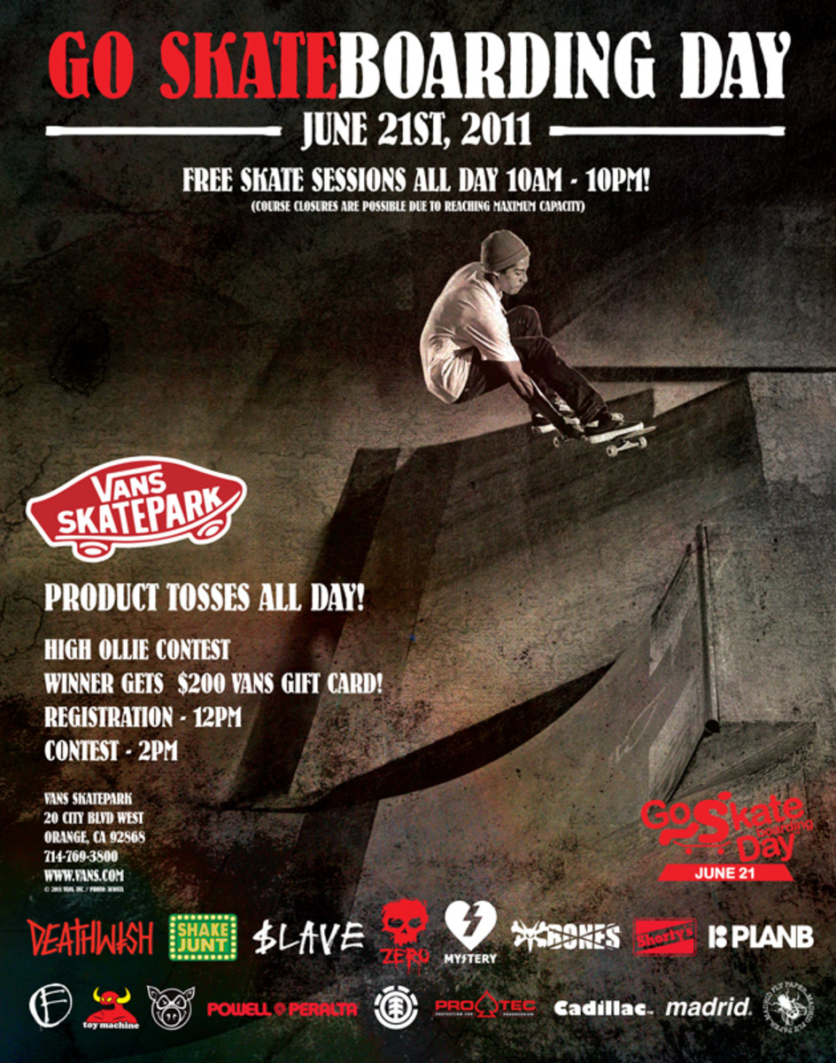 GSD Vans' Skateparks Skateboarding Magazine