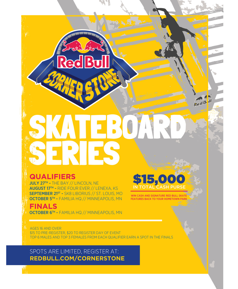 Red Bull Cornerstone Skateboard Series TransWorld SKATEboarding Magazine