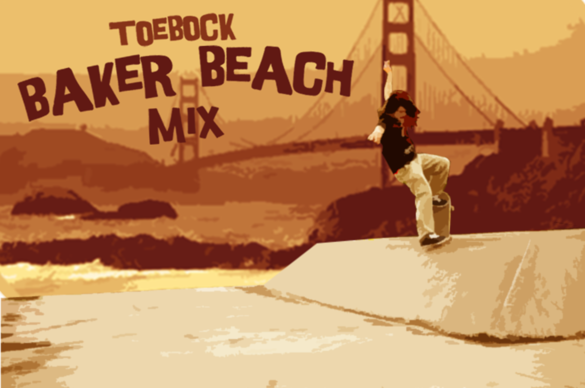 Toebock x Baker Beach TransWorld SKATEboarding Magazine