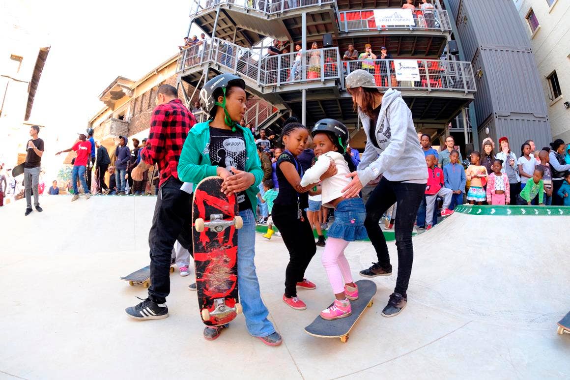 Skateistan Launches Skate School In Johannesburg TransWorld