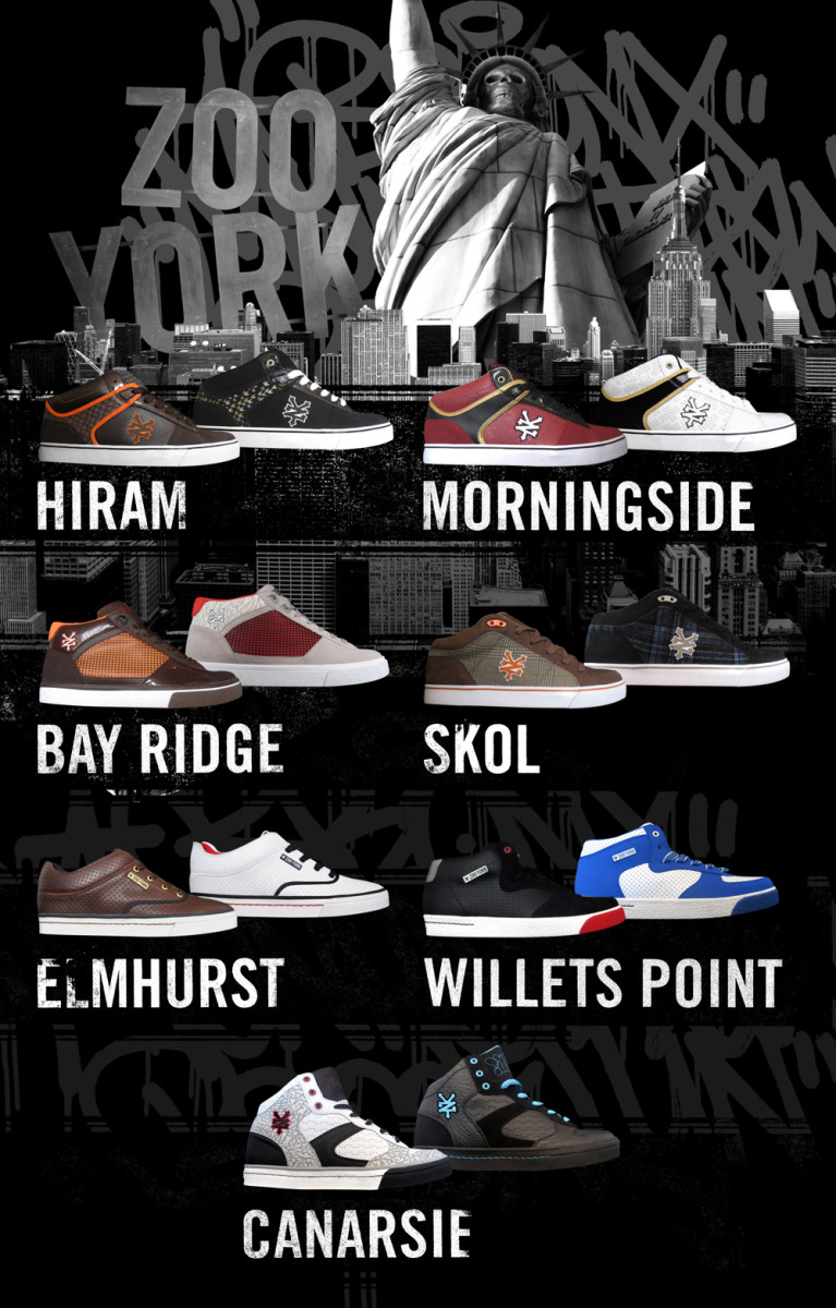 Zoo York Holiday 2008/Spring 2009 Footwear