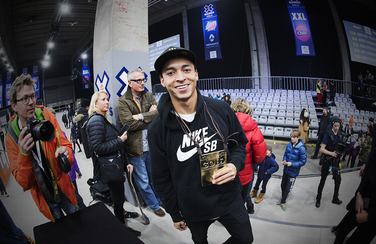 Nyjah Huston Wins Skateboard Street Gold at X Games Oslo 2016