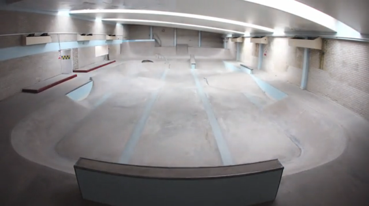 Uk Swimming Pool Transformed Into Skatepark Transworld Skateboarding Magazine