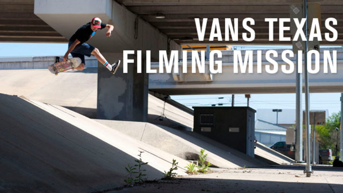 Vans Texas Filming Mission Photos TransWorld SKATEboarding Magazine