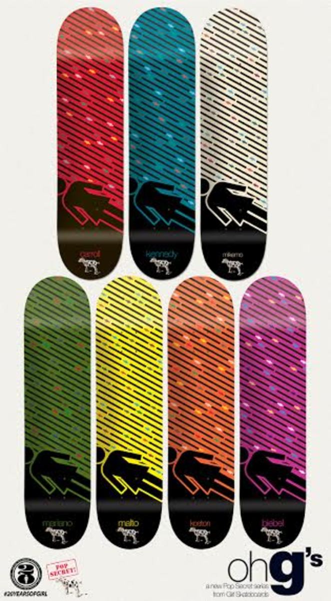 Girl Skateboards Pop Secret Series: The OH Gs.