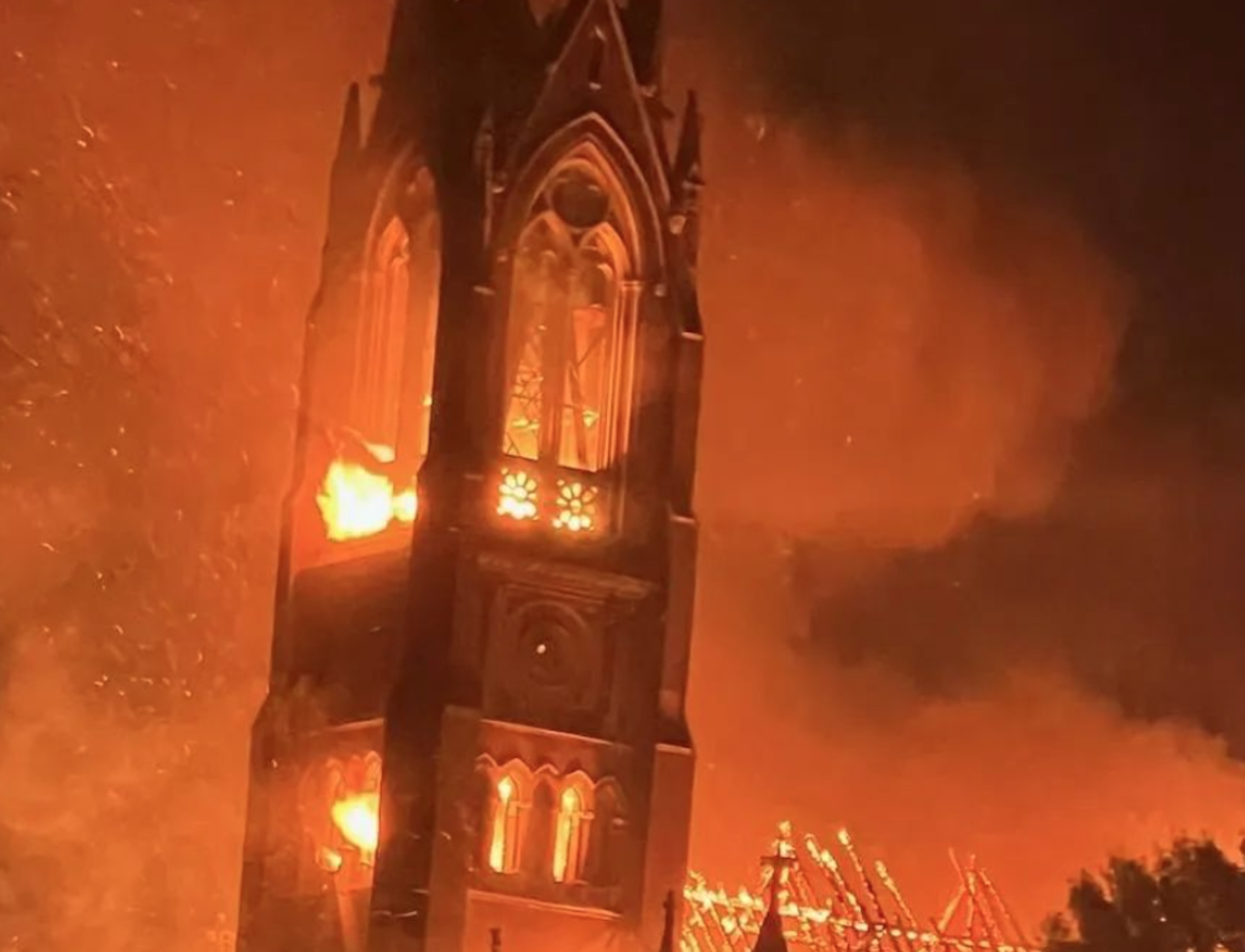 St. Louis' Famous Skate Church Burns Down | Flipboard