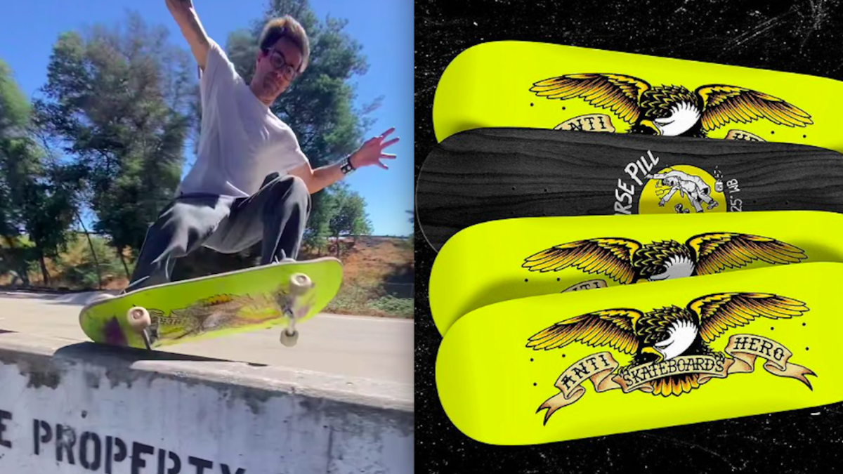Antihero Reveals New 'Horse Pill' Deck Shape Now Available