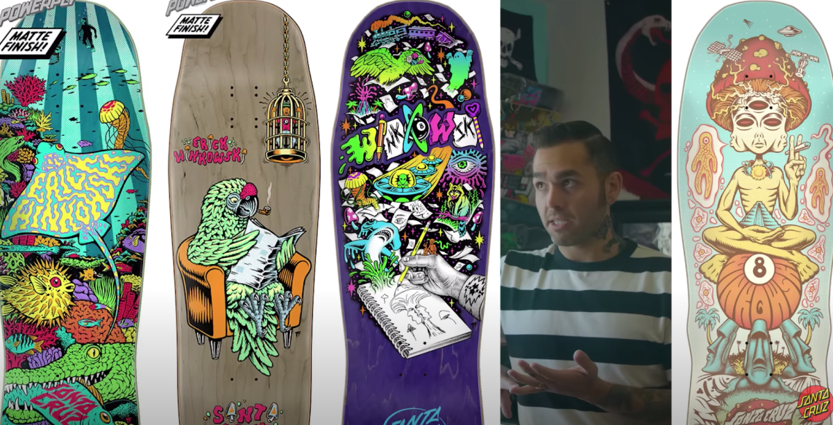 Video: How do Erick Winkowski’s graphics get made? - TransWorld